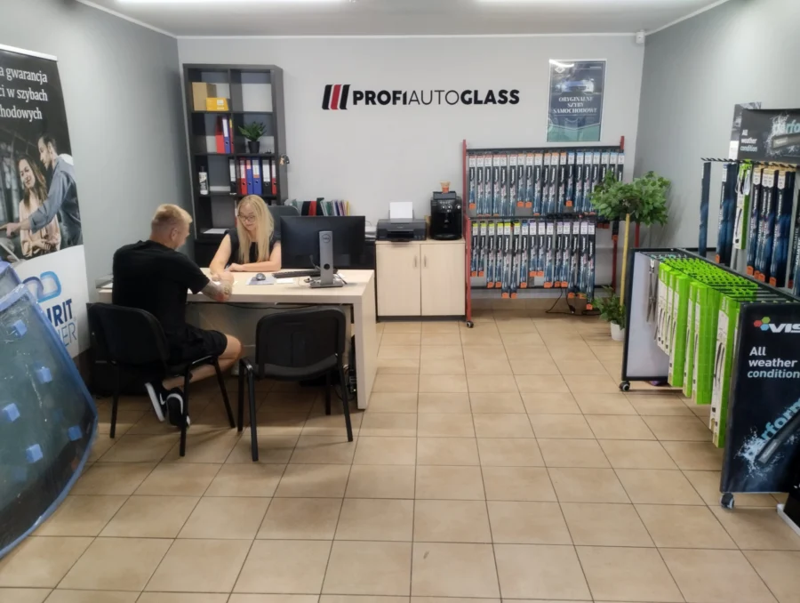 Warsztat Motoglass w Bielsku-Białej